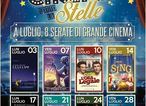 CINEMA SOTTO LE STELLE A VARESE LIGURE – A LUGLIO