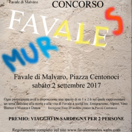 CONCORSO FAVALE MURALES IN FONTANABUONA
