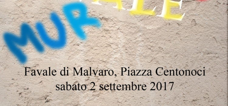 CONCORSO FAVALE MURALES IN FONTANABUONA