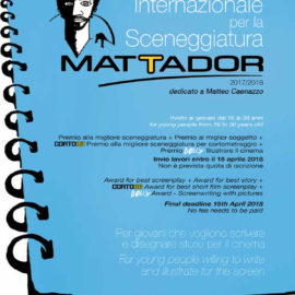 PREMIO MATTADOR PER GIOVANI SCENEGGIATORI, REGISTI E ILLUSTRATORI