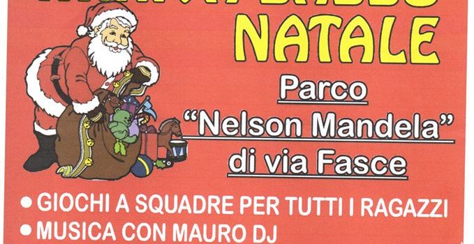 FESTA DI NATALE CON GLI AMICI DEL PARCO