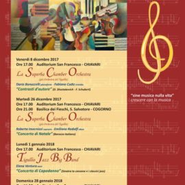 CONCERTI DI NATALE DELLA FILARMONICA DI CHIAVARI