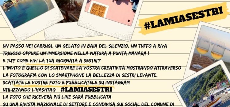 #LAMIASESTRI CONTEST FOTOGRAFICO SU INSTAGRAM