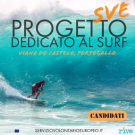 SERVIZIO VOLONTARIO EUROPEO DEDICATO AL SURF IN PORTOGALLO