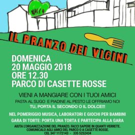 TORNA ANCHE QUEST’ANNO IL PRANZO DEI VICINI!