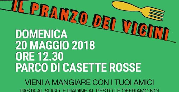 TORNA ANCHE QUEST’ANNO IL PRANZO DEI VICINI!