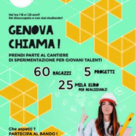 UN’ OPPORTUNITÀ CON IL PROGETTO NEET DEL COMUNE DI GENOVA
