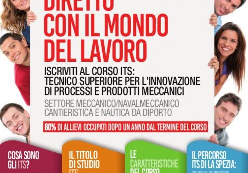 APERTO IL BANDO PER TECNICO SUPERIORE PER L’INNOVAZIONE DI PROCESSI E PRODOTTI MECCANICI