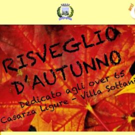 RISVEGLIO D’AUTUNNO A VILLA SOTTANIS CASARZA LIGURE