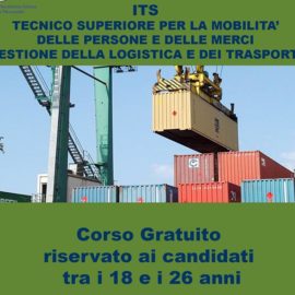CORSO PER TECNICO SUPERIORE PER LA MOBILITA’ DELLE PERSONE E DELLE MERCI