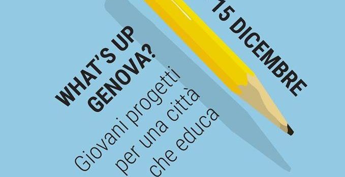 WHAT’S UP GENOVA: EVENTI E LABORATORI PER I GIOVANI