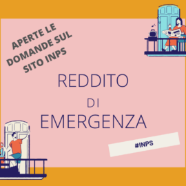 PRESENTAZIONE DOMANDE REDDITO DI EMERGENZA