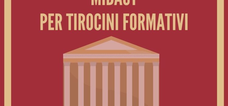 BANDO MIBACT: TIROCINI RETRIBUITI