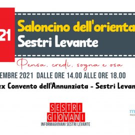 14 dicembre – SALONCINO DELL’ORIENTAMENTO A SESTRI LEVANTE