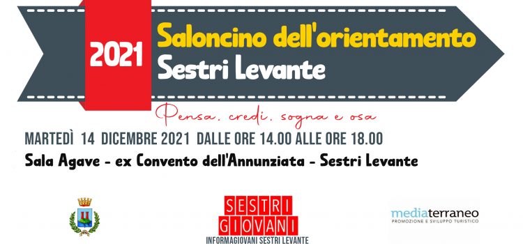 14 dicembre – SALONCINO DELL’ORIENTAMENTO A SESTRI LEVANTE