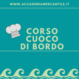 CORSO GRATUITO PER LAVORARE SULLE NAVI COME CUOCO/A