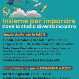 Uno Spazio dedicato a ragazze e ragazzi tra studio, laboratori e attività educative! Uno Spazio dedicato a ragazze e ragazzi tra studio, laboratori e attività educative!